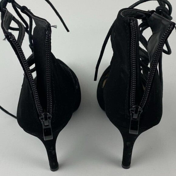 Top Moda Women's Lace Up High Heels Size 7 - Picture 7 of 9